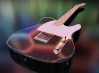 telecaster guitar prop daz studio