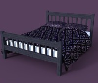 daz studio bed prop